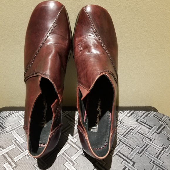 CANAL GRANDE Oxblood Leather Ankle Boots (Size 8) - Picture 14 of 16
